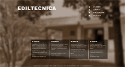 Desktop Screenshot of ediltecnicacostruzioni.com